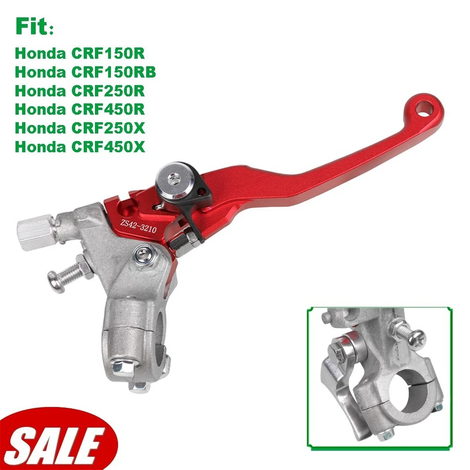 Para 07-08 HONDA CRF250R/250X CRF450R/450X CRF150R alavanca de embreagem manual poleiro - Imagem 1 de 4