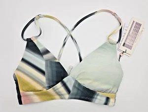 CALIA Mujer Doble Correa Triángulo Bikini Natación Top XS Traje de Baño Soporte Bajo NUEVO - Imagen 1 de 5