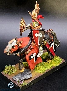 Painted Knight of Realm Kingdom of Bretonnia Old World Collectible miniature - Picture 1 of 6