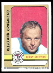 Gerry Cheevers Cleveland Crusaders #340 1992-93 Hockey Card - Picture 1 of 2