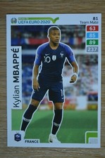 2020 Panini Road to UEFA Euro EM Adrenalyn XL No. 81 Kylian Mbappe