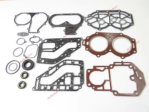 Para fueraborda YAMAHA hors-bord fuera de borda 25, 30 HP Gasket Kit 69P-W0001-00 - Imagen 1 de 2