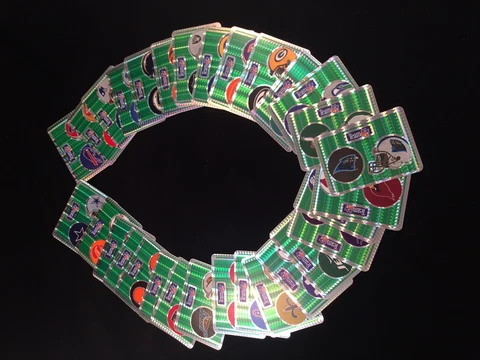 VTG NFL Pro Football Prismatic Team Helmet Stickers Take Your Pick! Mix & Match! Cover