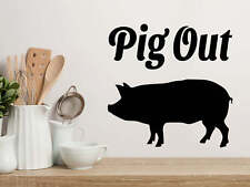 Story Of Home Decals Pig Out Kitchen Wall Decal