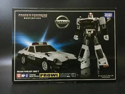 全新 变形金刚杰作 MP-17 Prowl 可动人偶 Fairlady 280Z-T 盒套装 — 第 1/4 张图片
