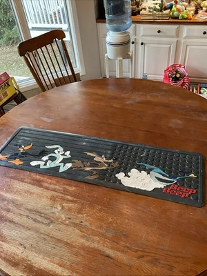 Alfombrilla de goma Looney Tunes Car Truck 1997 Roadrunner Wyle E Coyote Bugs Bunny Daffy Foto 1 de 4