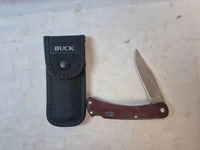 Cuchillo Plegable Buck 110 Ecolite Acero Inoxidable Clip Punta Hoja Foto 1 de 4