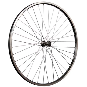 28 Zoll Vorderrad Rdye Zac19 Hohlkammer Shimano HB-QC300 Nabe Disc CL schwarz - Bild 1 von 9