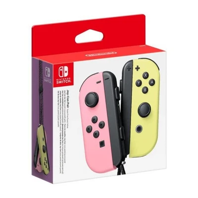 Paire de manettes Joy-Con Rose Pastel & Jaune Pastel | Nintendo Switch - Photo 1/2