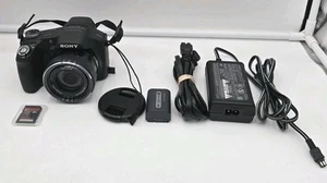 Sony Cyber-Shot DSC-HX100V 16.2MP Digital Camera 30x Zoom - 32gb - Bundle  - Picture 1 of 12