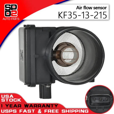 Air Flow Meter Sensor KF35-13-215 For 1989-1993 Mazda B2200 B2600 MPV 2.2L 2.6L - Image 1 of 4