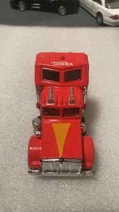 Tonka Mighty Auto Transporter Truck Hauler Motorized Big Rig 2001 Maisto - Picture 1 of 6