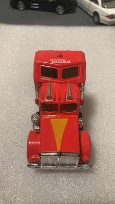 Tonka Mighty Auto Transporter Truck Hauler Motorized Big Rig 2001 Maisto - Image 1 of 4