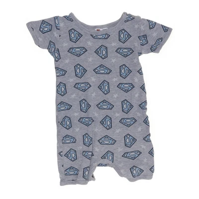Superman, Strampler, Größe: 86/92, Grau/Mehrfarbig, Sonstiges #Wct - Bild 1 von 4