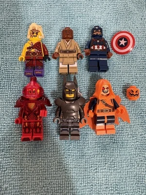 Lego Marvel/DC/Star Wars Minifigures lot Batman Hobgoblin Captain America - Image 1 of 4