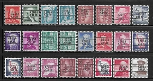 California Precancels - Azusa 261 - 24 Liberty Stamps - Picture 1 of 1