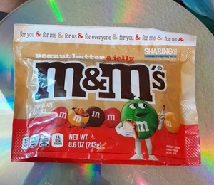 M&Ms Peanut Butter & Jelly NEW SEALED Bag 8.6oz EXP 09/25 LIMITED EDITION - Picture 1 of 2