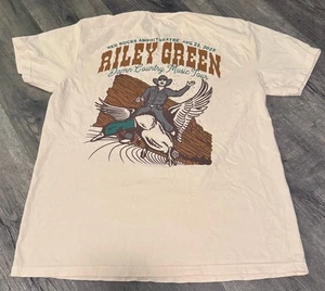 RILEY GREEN - RED ROCKS AMPHITHEATRE 8/25/2025 Official Tour Event Shirt Large - Picture 1 of 5