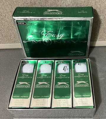 (12x) Pelotas de golf Slazenger Easy Money núcleo blando (4 mangas - $, $$, $$$, $$$) Foto 1 de 4