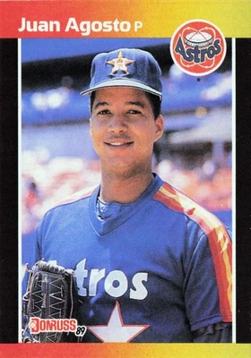 1989 Leaf Donruss Baseball #354 Juan Agosto - Image 1 of 3