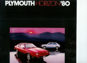 1980 PLYMOUTH HORIZON BROCHURE - Bild 1 von 1