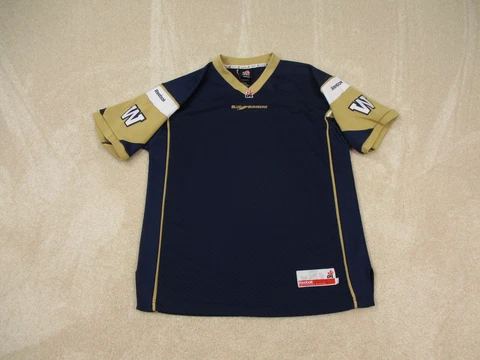 Winnipeg Blue Bombers Jersey Mens Extra Large Blue Gold Football CFL Adult* Cover
