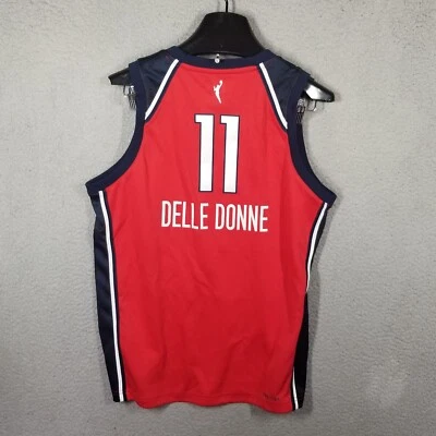 NIKE WASHINGTON MYSTICS RISE DELLE DONNE Large WOMEN'S JERSEY NEW - Image 1 of 4