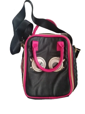 NWOT Betsey Johnson Googly Eyes Lunch Box Tote Insulated Crossbody Bag  Fun Bag - Image 1 of 2