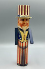 c 1940 FANNY FARMER Patriotic UNCLE SAM Vintage Container CANDY BOX Advertising