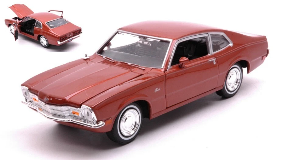 MotorMax MERCURY COMET "FORGETTEN CLASSIC SERIES " 1971 BROWN 1:24 - Immagine 1 di 1