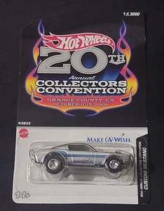 2006 Hot Wheels 20th Annual Collectors Convention Make A Wish, Mustang With Case - Picture 1 of 3
