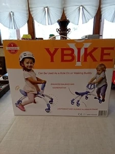 YBIKE Pewi Baby Walker to Toddler Ride On Toy Age 9 mos-3 years Old Pink NIB! - Picture 1 of 6