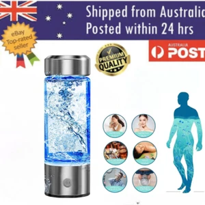420ML Hydrogen-rich Generator Water Maker Cup Bottle Ionizer Maker Water Bottle - Picture 1 of 13