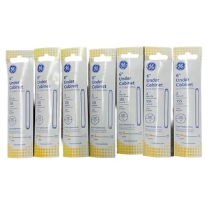 GE 6" Under Cabinet Fluorescent Bulb F4 T5 Warm White | 155 Lumens 4W | LOT OF 7 - Picture 1 of 6