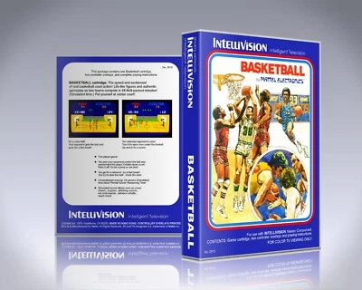 Intellivision UGC - NO GAME - Basketball - Image 1 of 3