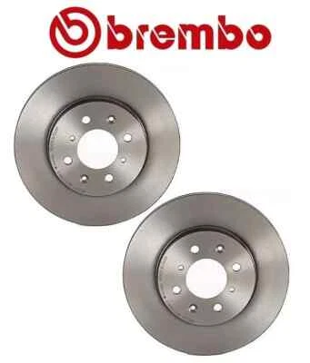 Juego de 2 rotores de freno de disco delanteros Brembo 25331 para Honda Civic Acura Integra Foto 1 de 4