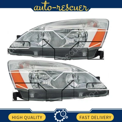 Conjunto de faros TYC 2x se adapta de 2003 a 2007 Honda Accord Foto 1 de 4
