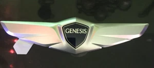 Genesis Hyundai  Car Emblem - Grille~ Trunk Decals~8”~ Brand New - 1 Left - Picture 1 of 5