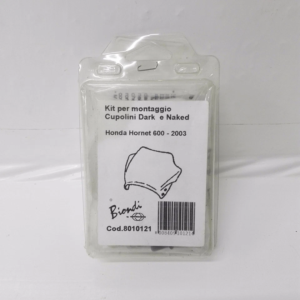 Attacchi Parabrezza spoiler plexiglass windscreen HONDA CB 600F HORNET Biondi - Immagine 1 di 1