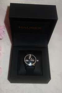 Haurex Italy Women's PN331DN1 Promise G P Black Dial Crystal Watch new - Picture 1 of 6