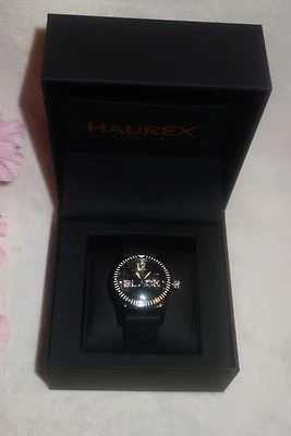 Haurex Italy Women's PN331DN1 Promise G P Black Dial Crystal Watch new - Image 1 of 4