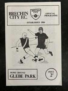 1972/73 Brechin City v Raith Rovers Score 4-6! 4/11 Attendance 595 - Picture 1 of 3