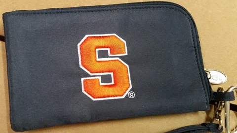 Syracuse Orange ID Wallet Wristlet Cell Phone Case Charm 14 Purse Cover