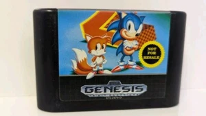 Sonic the Hedgehog 2 (Sega Genesis, 1992) Not for Resale Game Cartridge Only - Picture 1 of 5