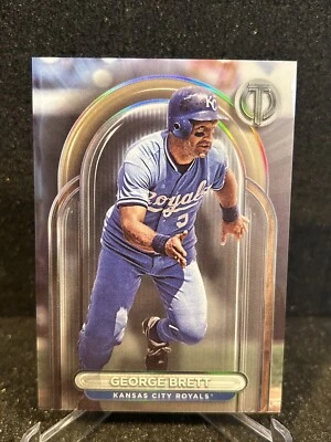 2024 Topps Tribute George Brett Base Card #50 Kansas City Royals - Image 1 of 2