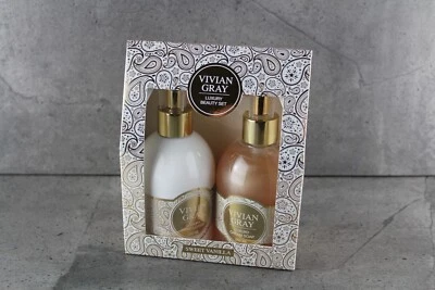Vivian Gray Creme Seife & Hand Lotion Set Romance Vanilla & Patchouli 2x 250ml