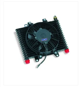 B&M Transmission Cooler with Fan - Picture 1 of 5