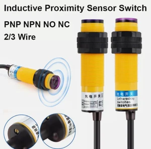 Inductive Proximity Sensor Switch Infrared Diffuse PNP NPN NO NC 2/3 Wire - Picture 1 of 28