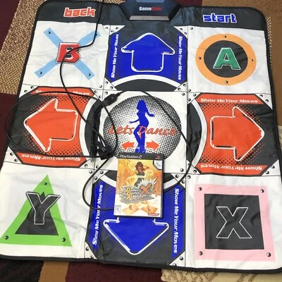 PlayStation 2 Dance Dance RevolutionX Game And  Game Stop Dance Mat  Tested - Image 1 of 4
