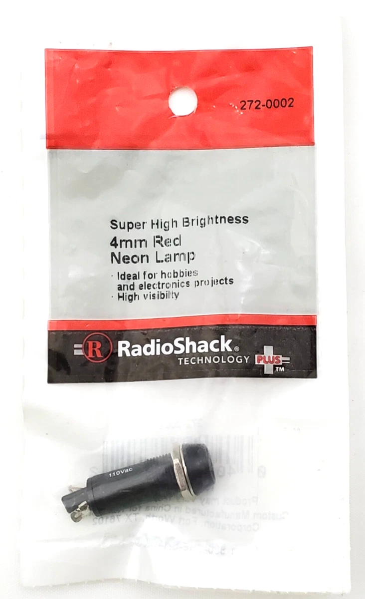 Bombillo Neón Transparente, Desnudo, De 5,8 X 15,5 Mm S